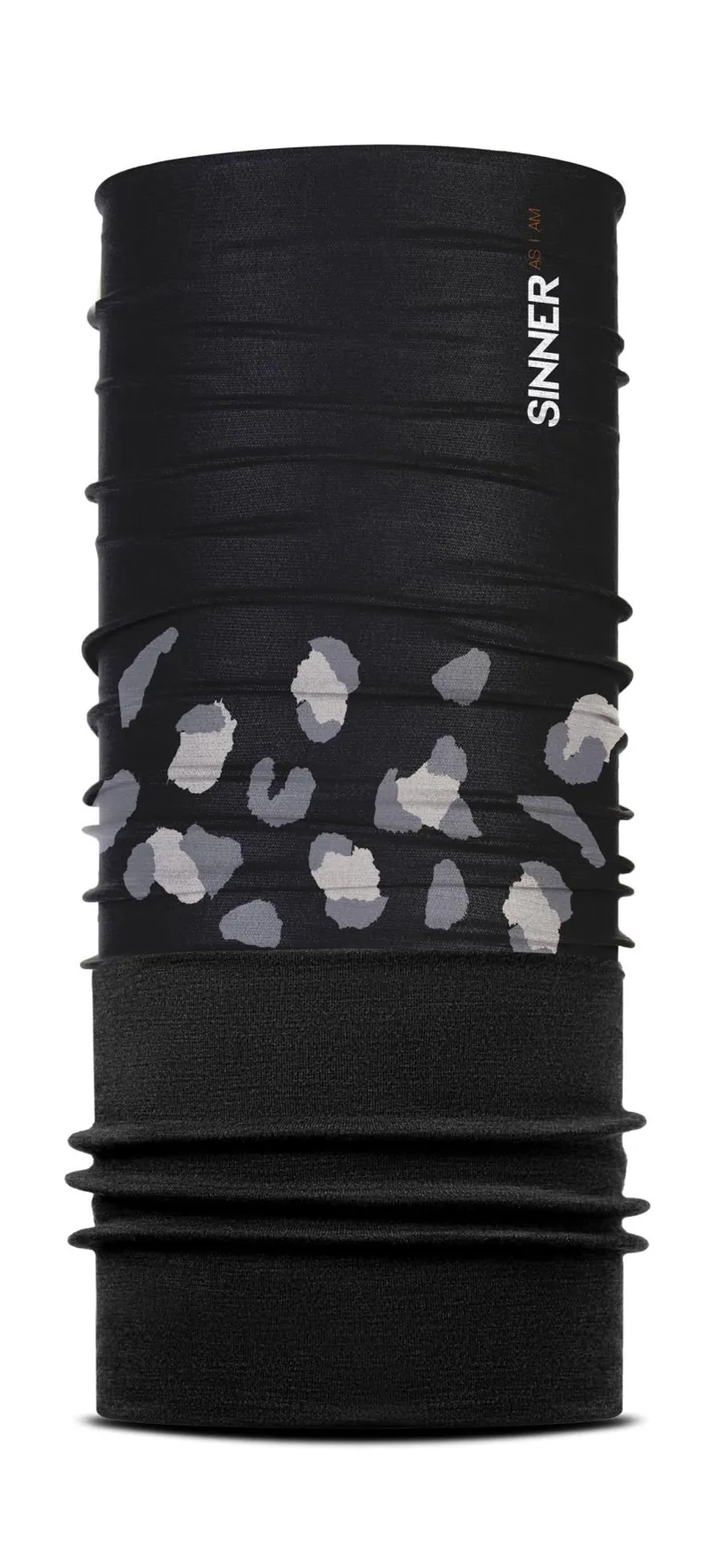 2024 Sinner fleece neckwarmer black leopard